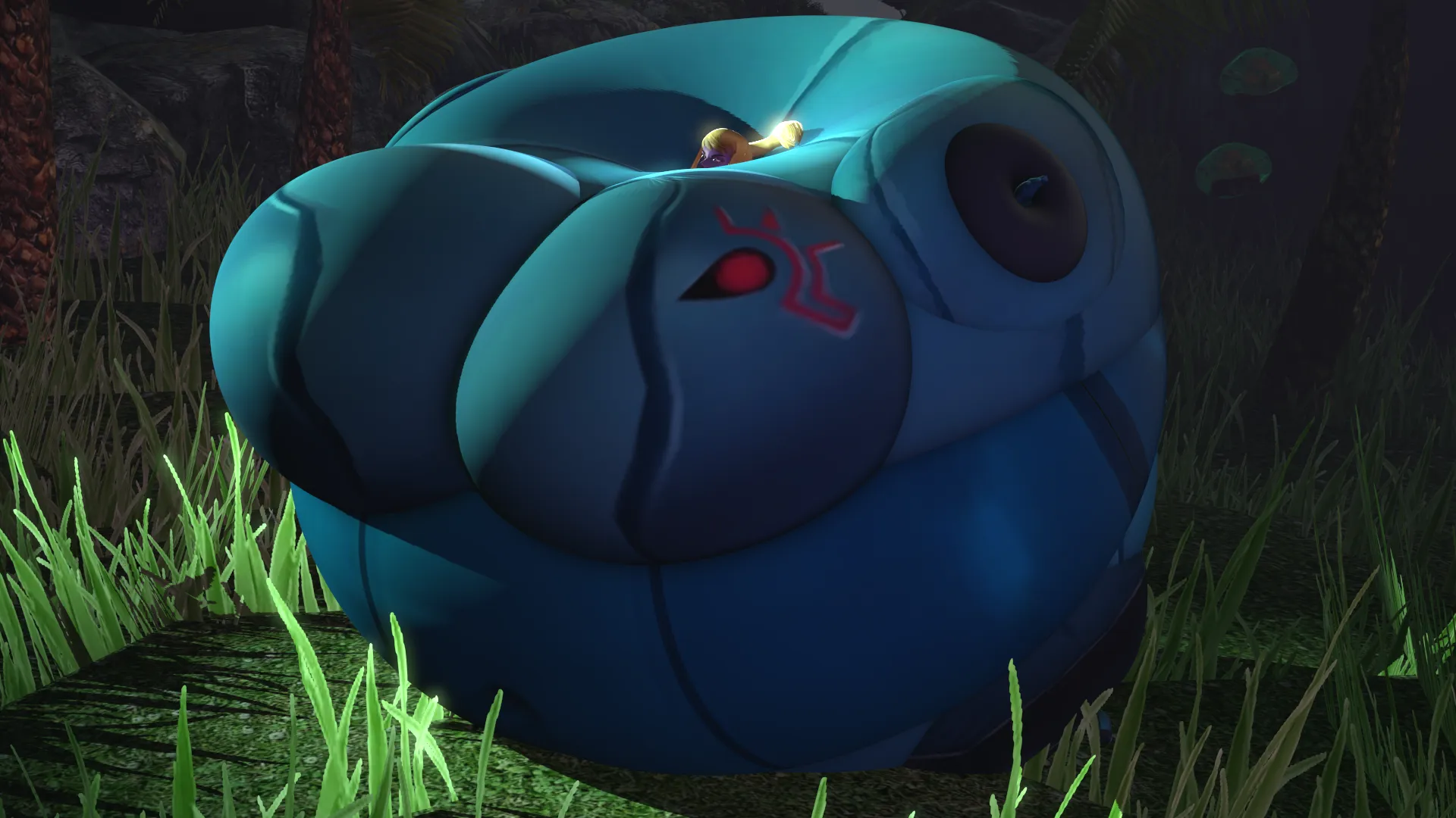 Blue Metroid Queen