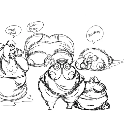 Blueberry Apocalypse Sketch!