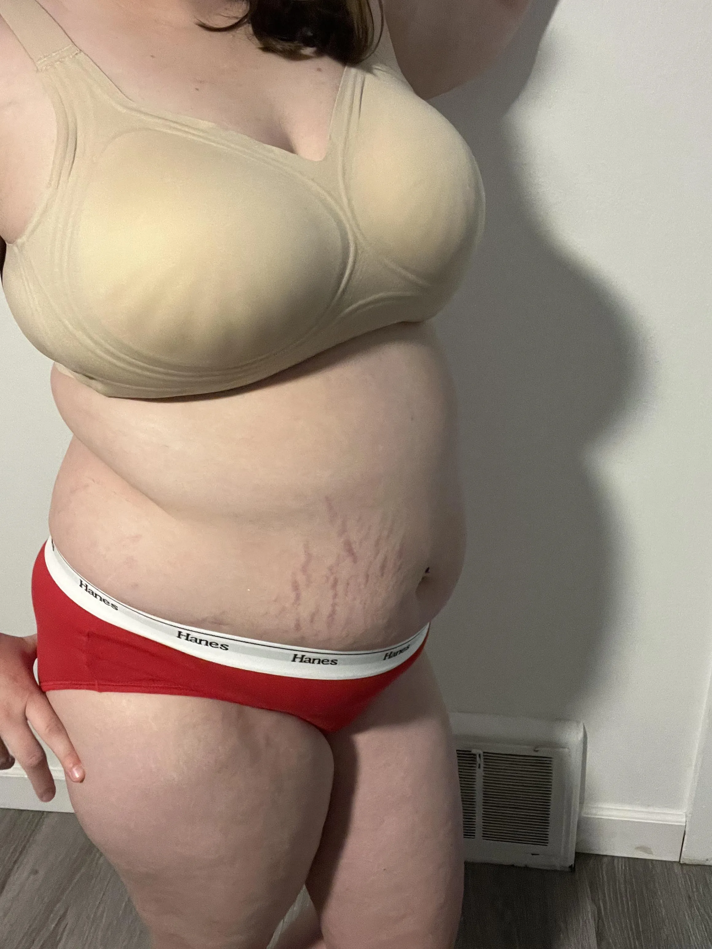 Enjoy the view of my chubby self