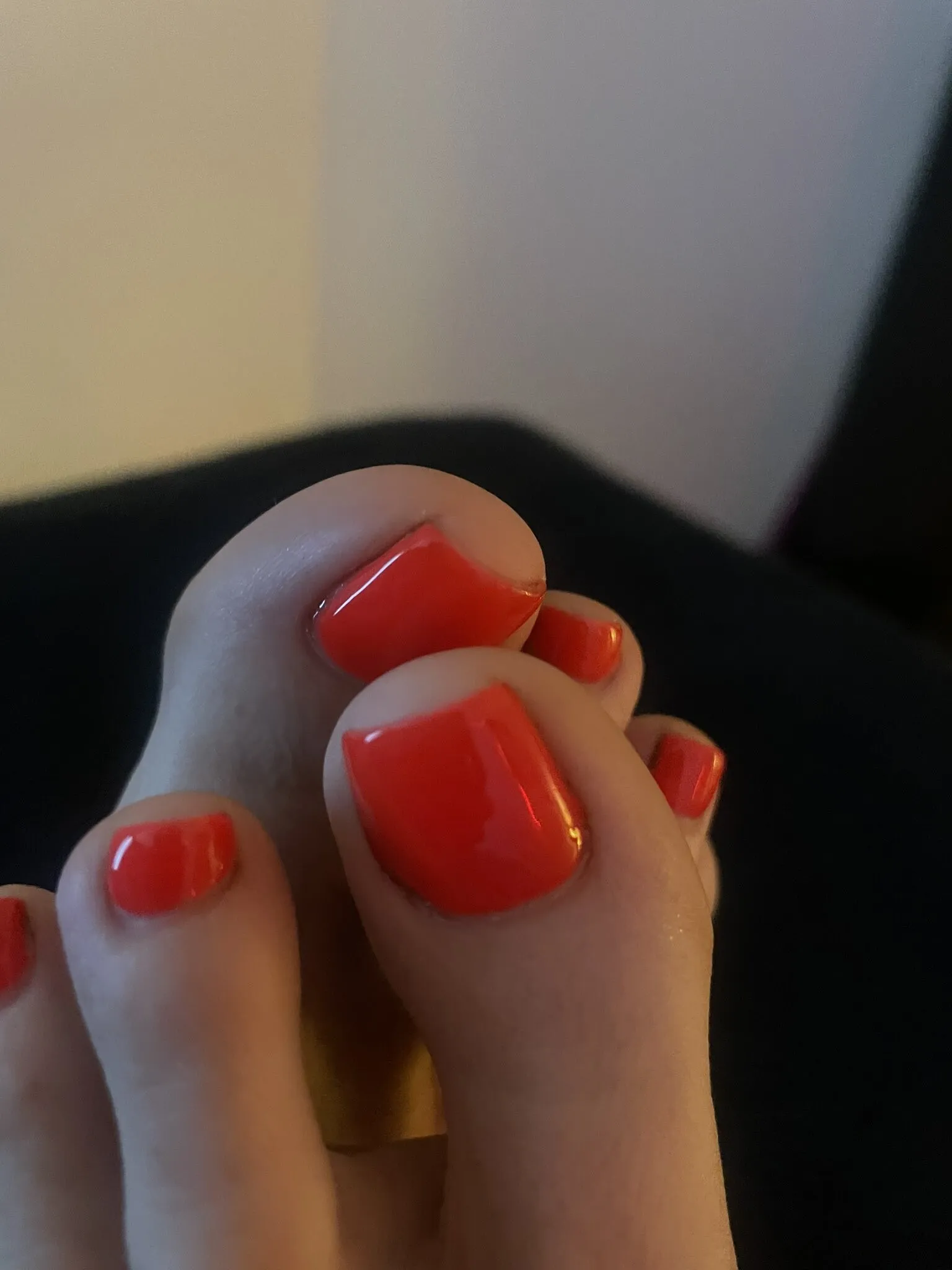 Get on your knees and breathe, footslut.