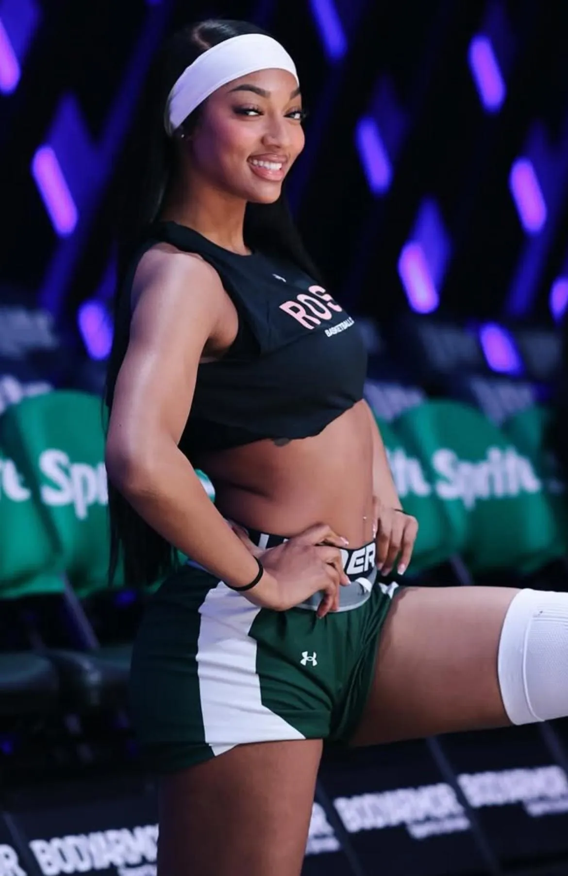 Imagine she dived into the crowd after a win and began surfing overhead. How epic that would be?!