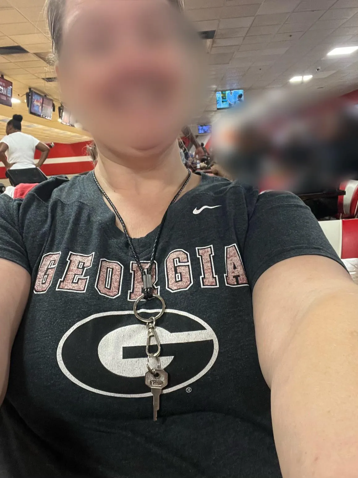 Knocking down some pins:) while my cucks pin & balls are locked down