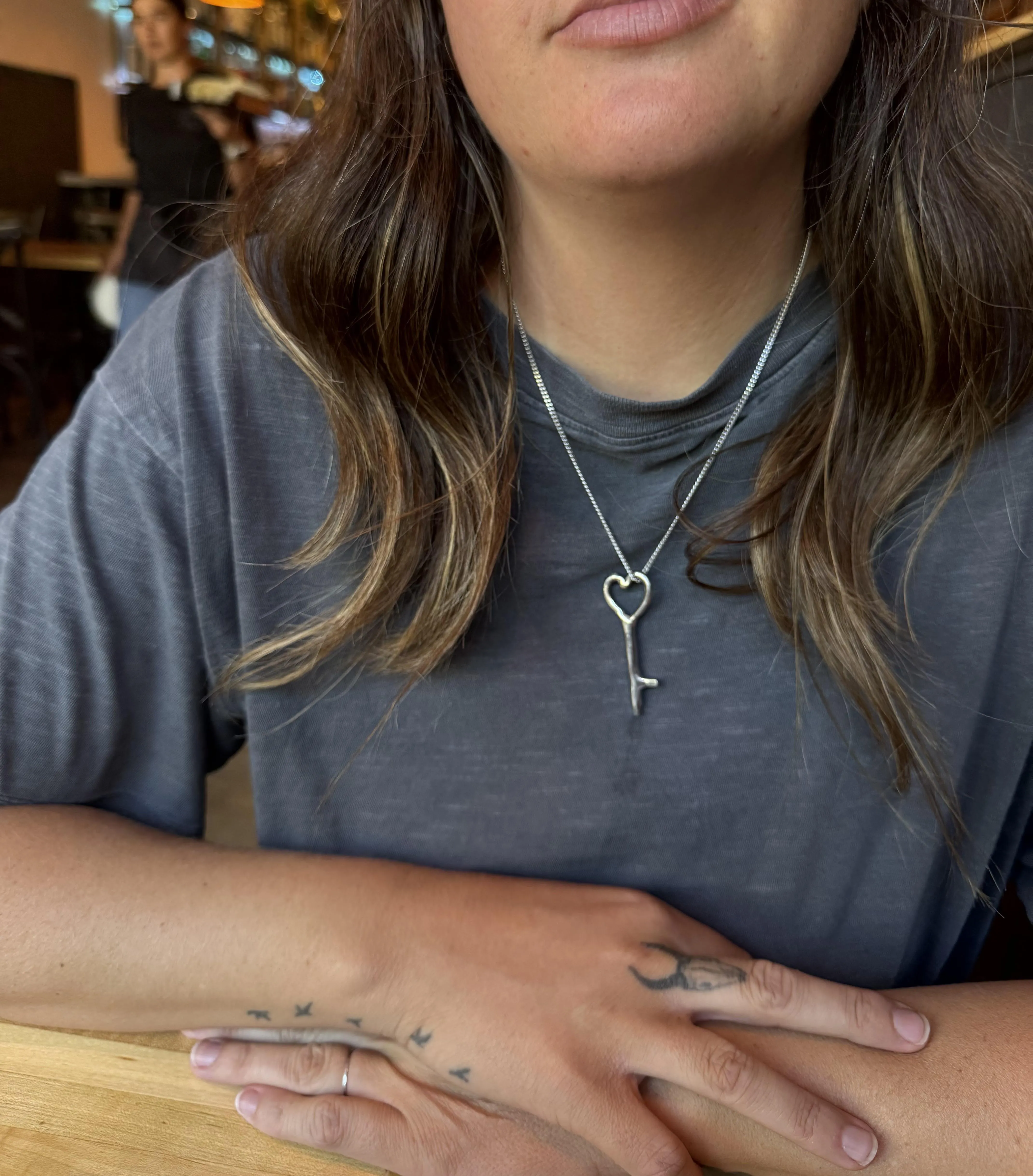 Making sure he can see it while we’re out.