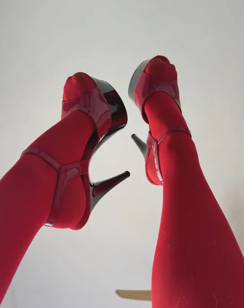 one word that comes to mind when you see those heels