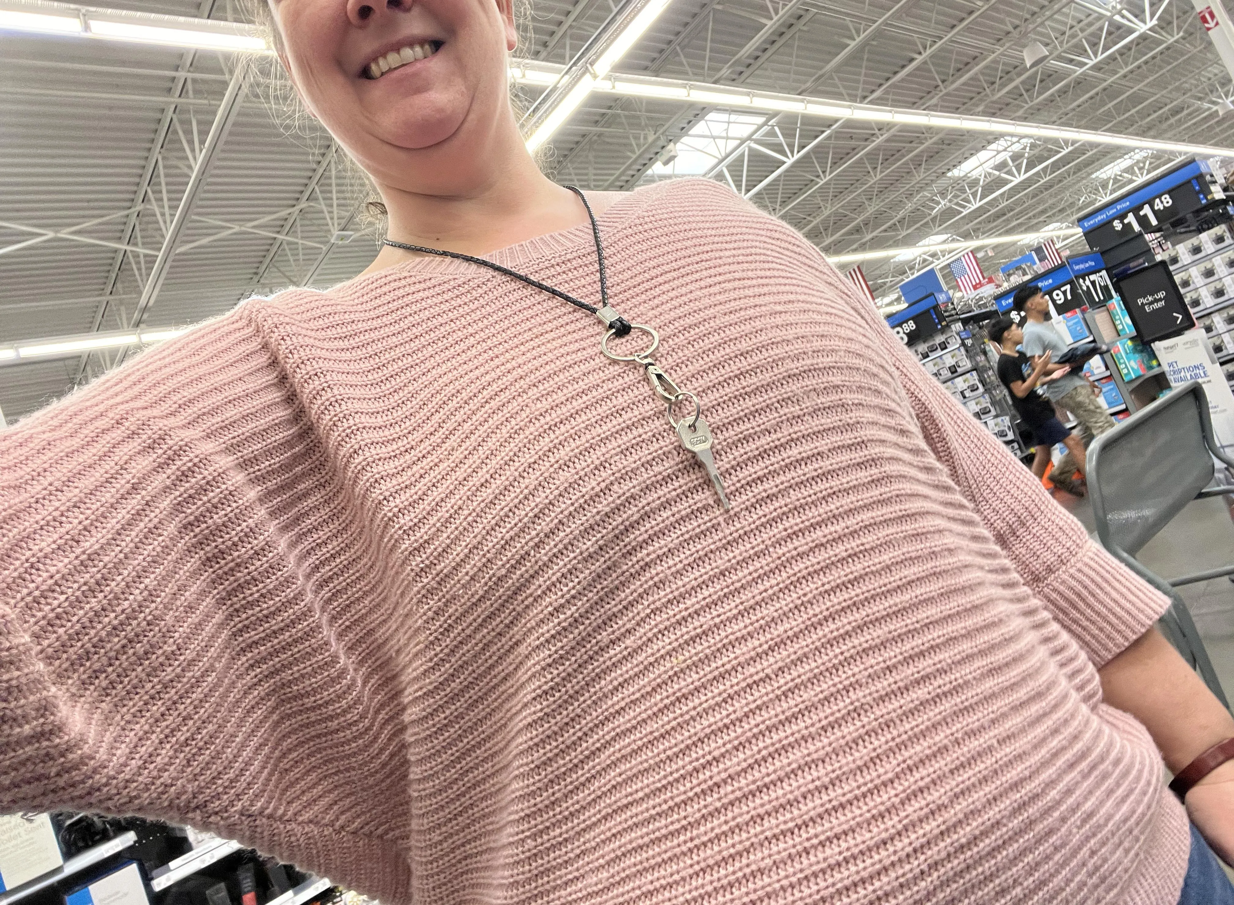 Picking up a few items before heading head home to my locked up cuck