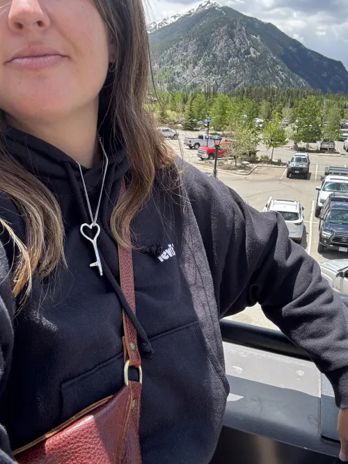 Still a little chilly in the mountains.