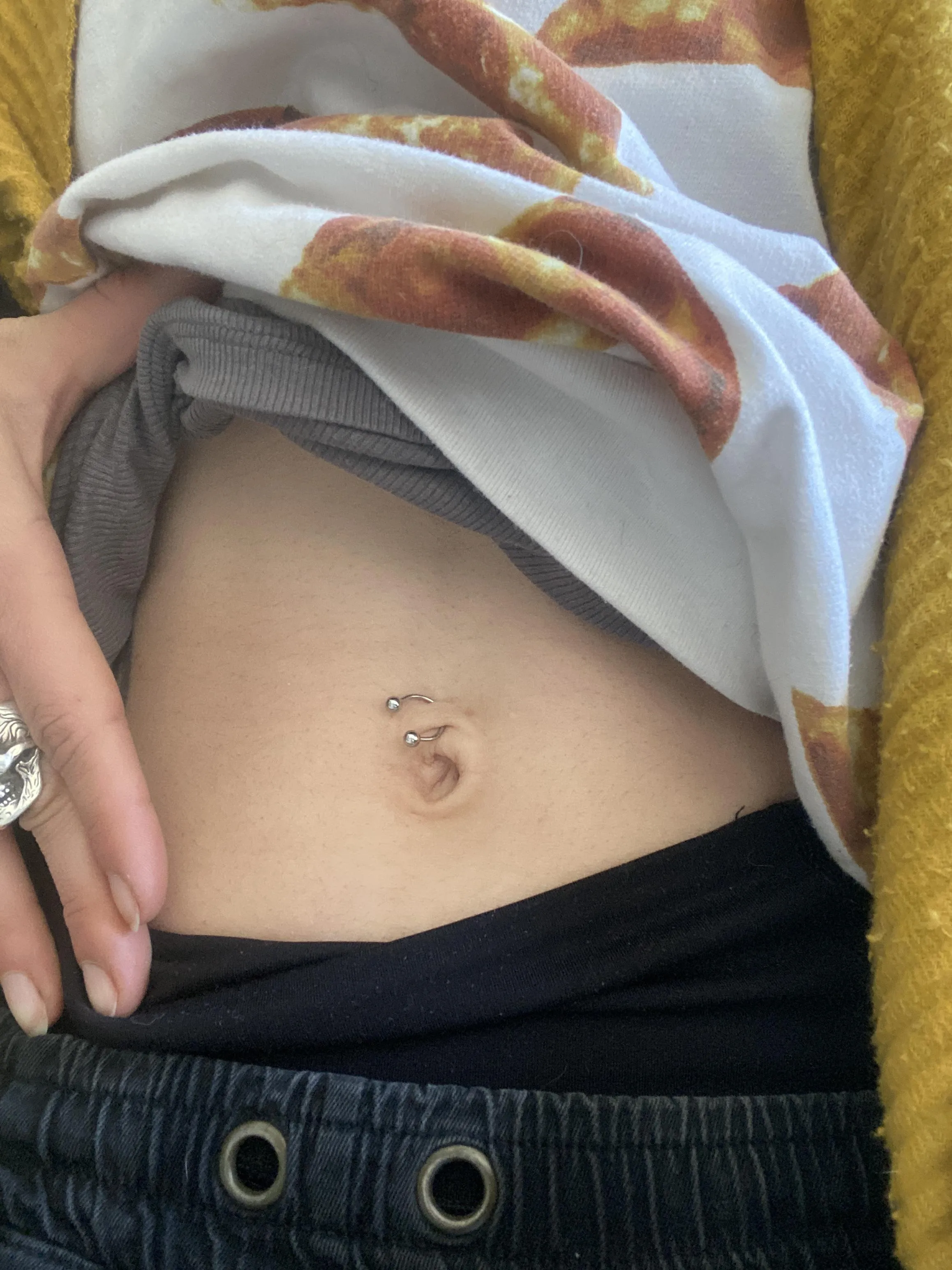 Thanks to the doctor that made my navel unique