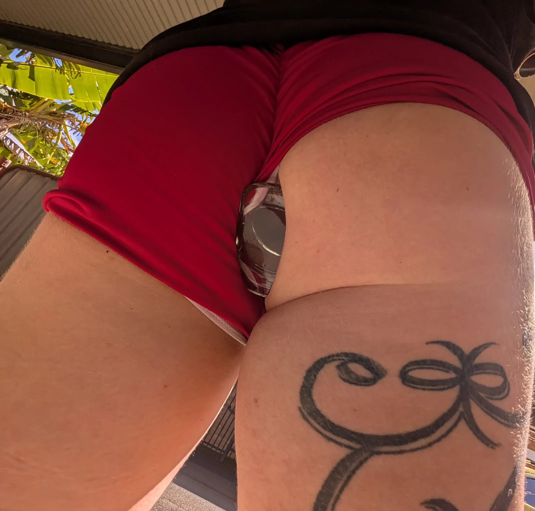 Took a walk in the park with a nice treat on display, I wonder who saw