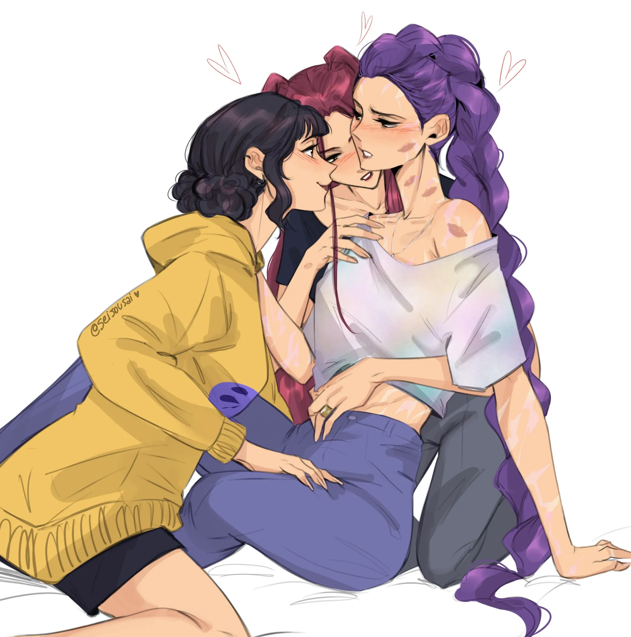 Zoey, Mira & Rumi = polytrix (seijousai) [Kpop Demon Hunters]