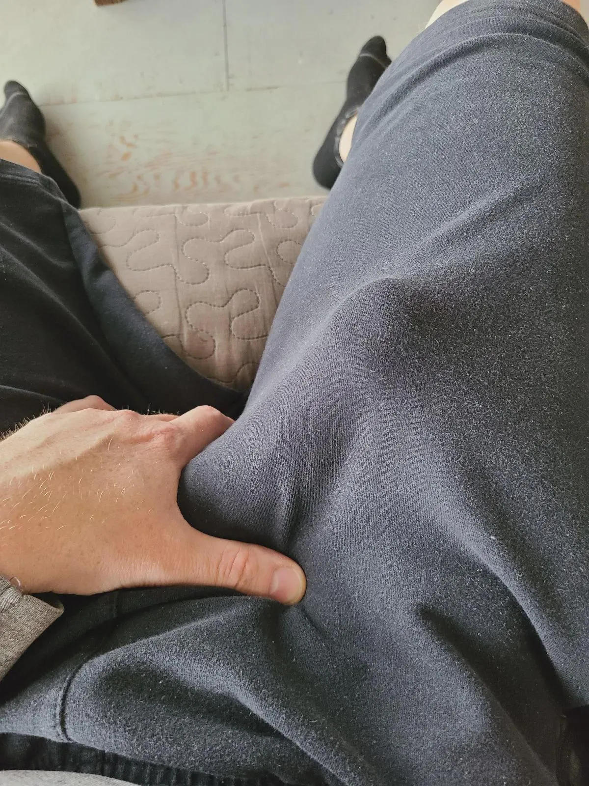 (39) Wife wasn't happy I didn't wear boxers while her friends were over