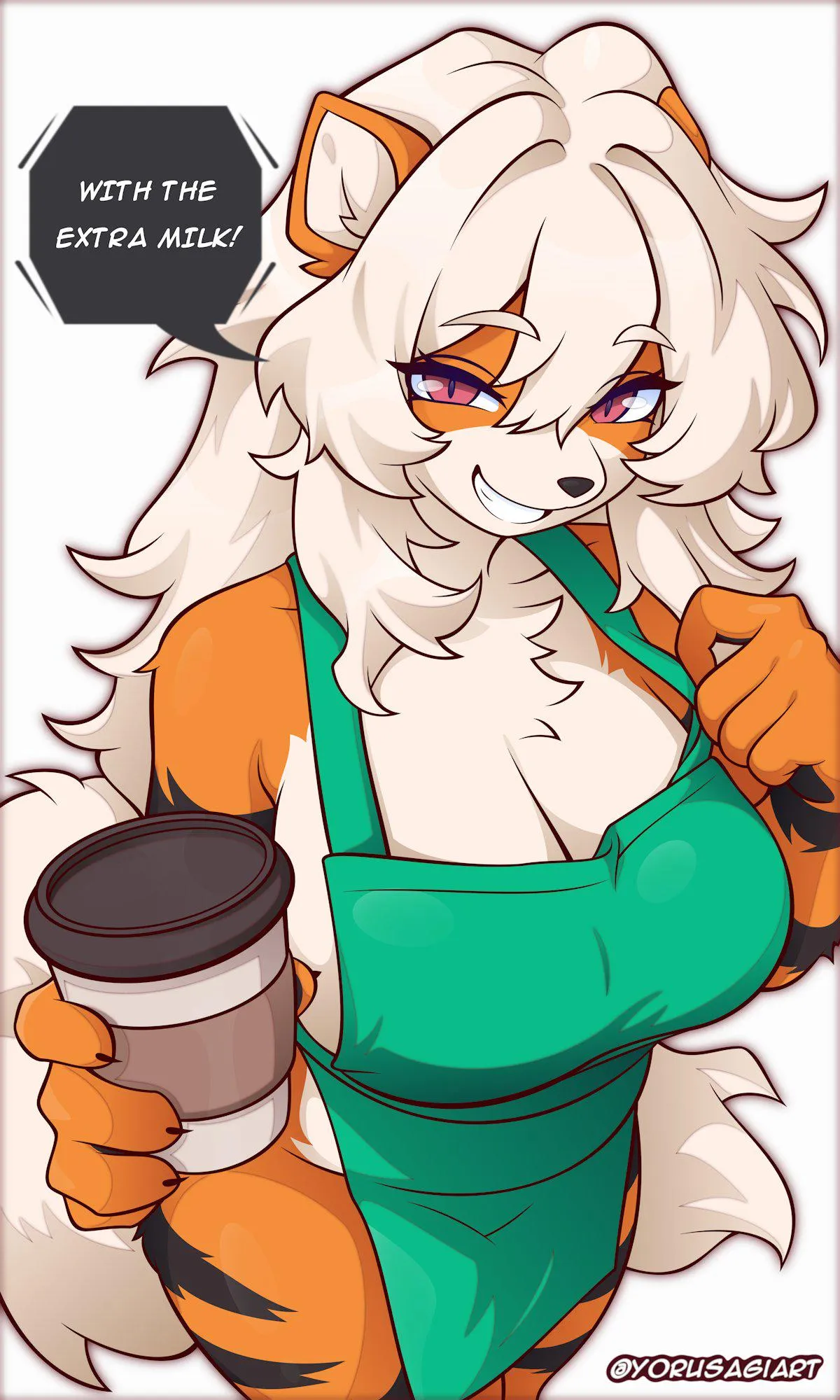 Arcanine 🧡🖤🤍 You ordered what?! (YorusagiArt)