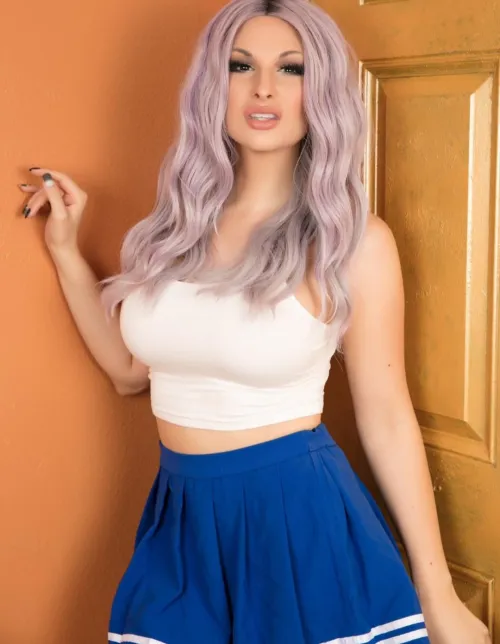 Beautiful cheerleader