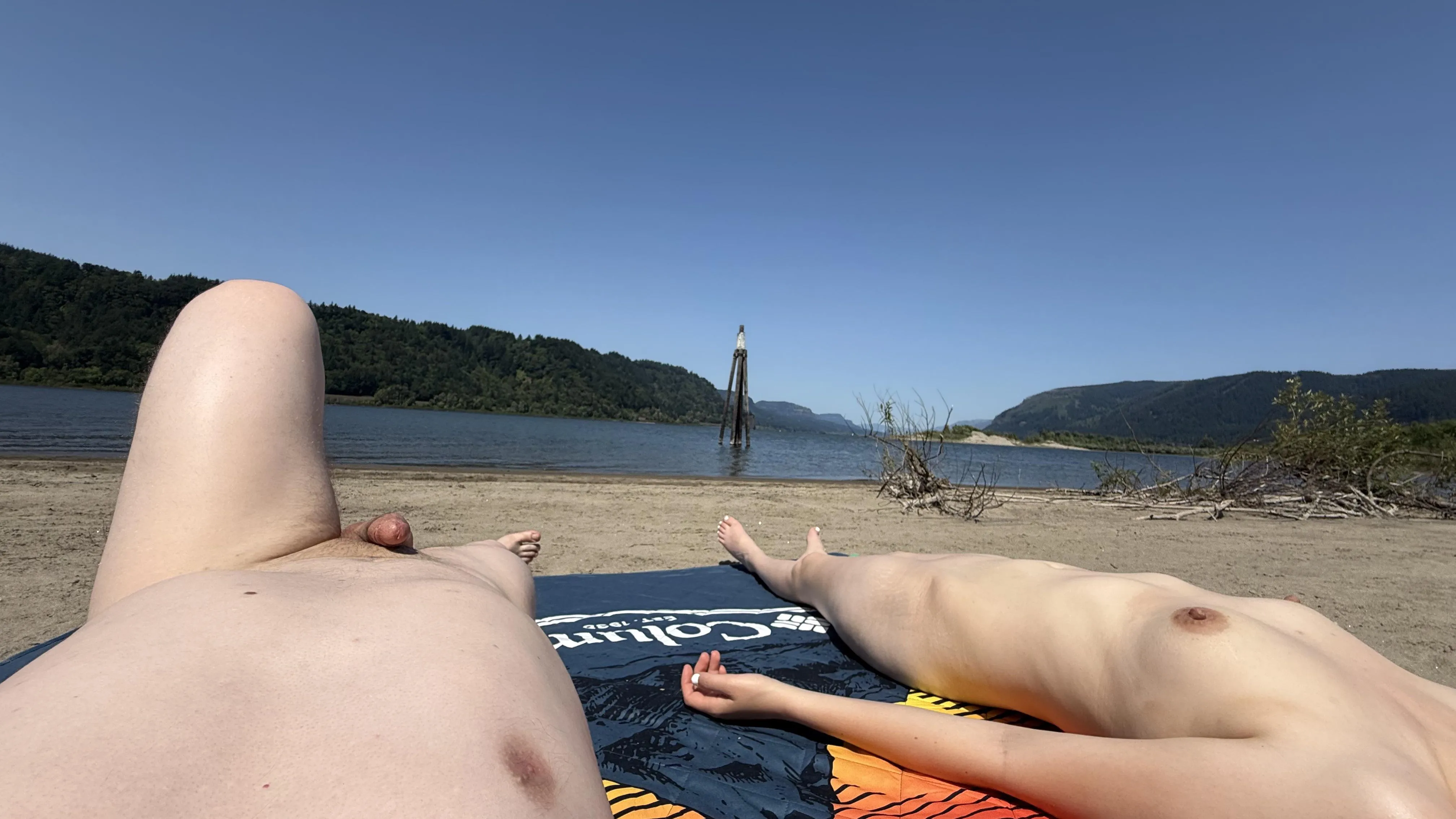 Beautiful day at Rooster Rock Saturday