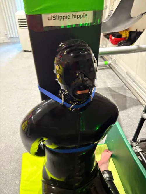 Day 3 being rubber sex slave