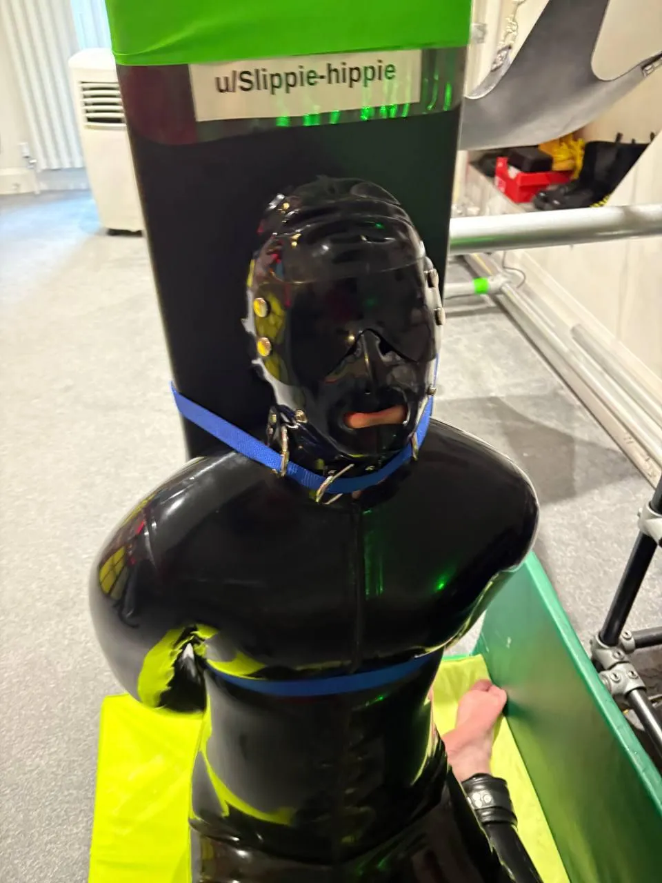 Day 3 being rubber sex slave