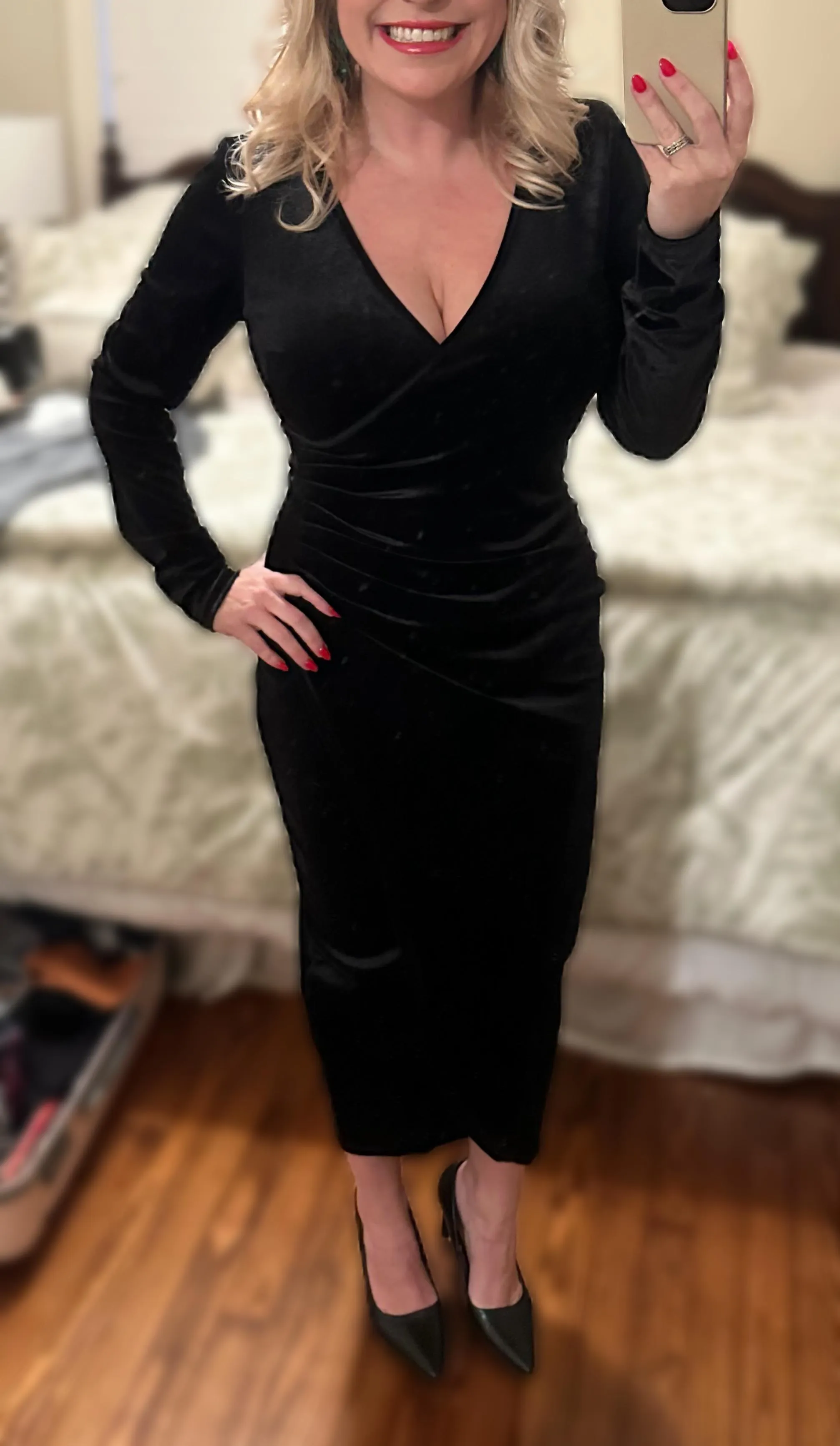 It took all my self control not to rip this dress off her