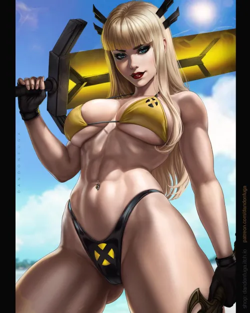 Magik at the beach (Dandonfuga) [Marvel Rivals]