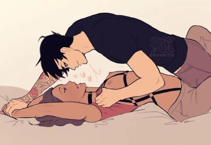 Me and the LOML 😌❤️art by (soushiyo)