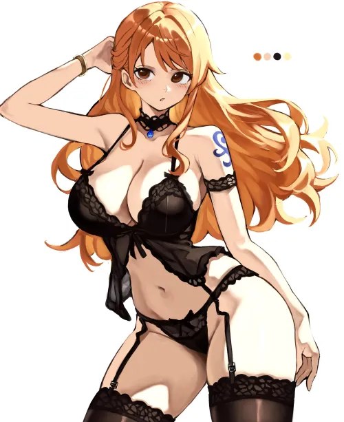 Nami In Lingerie (Kasumi_Roku)