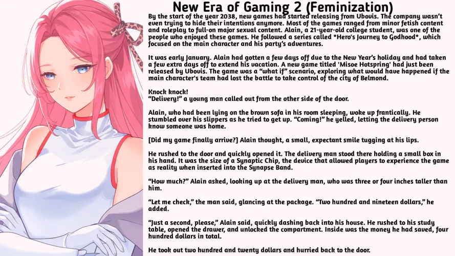 New Era of Gaming 2 Feminization Caption