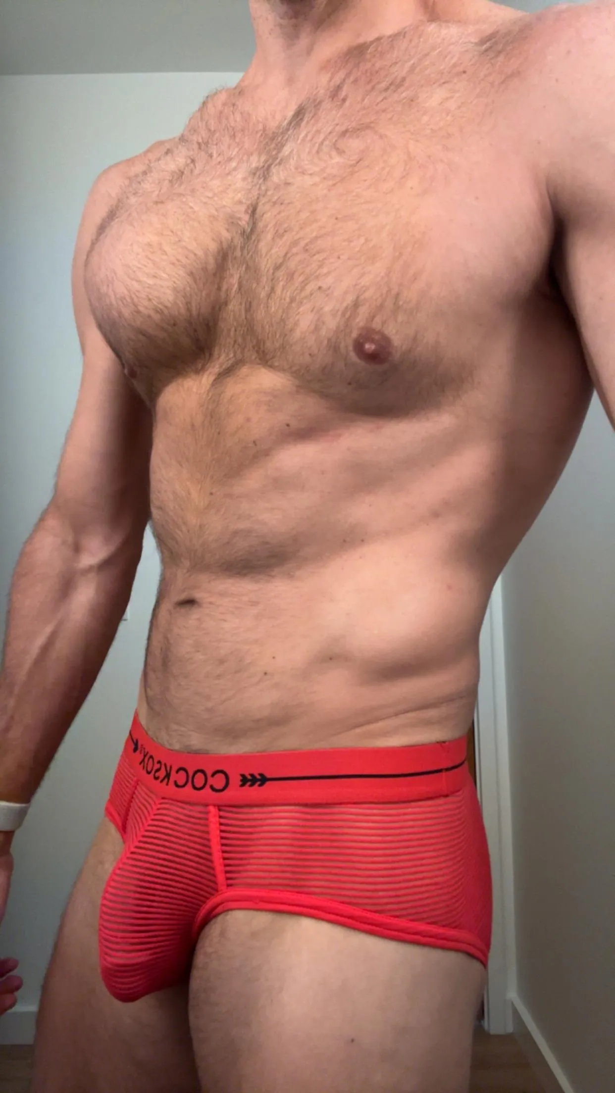 Red Cocksox bulge