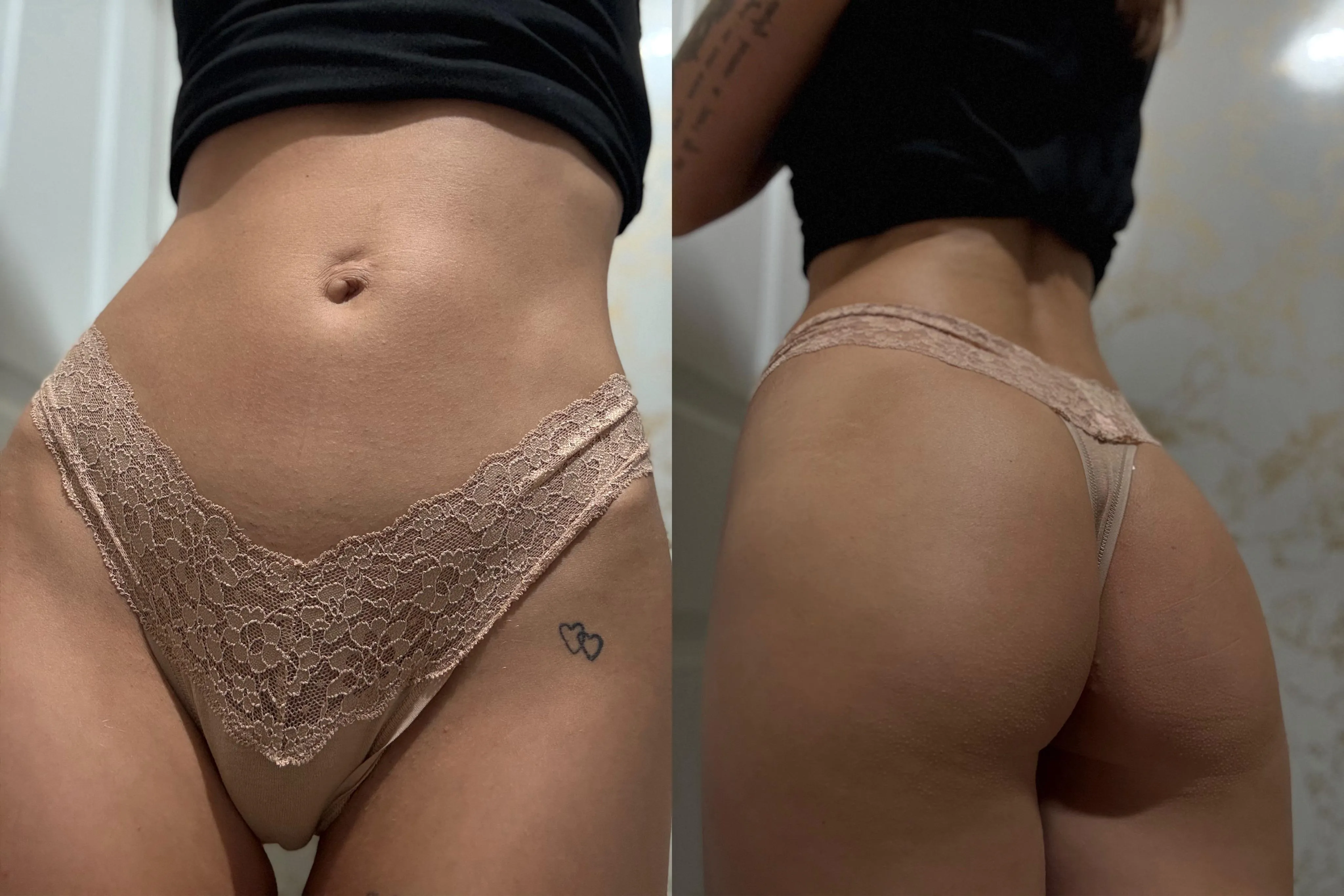 [selling] sweaty, creamy delicious panties 🤤 I genuinely enjoy wearing panties for you, it makes me so wet