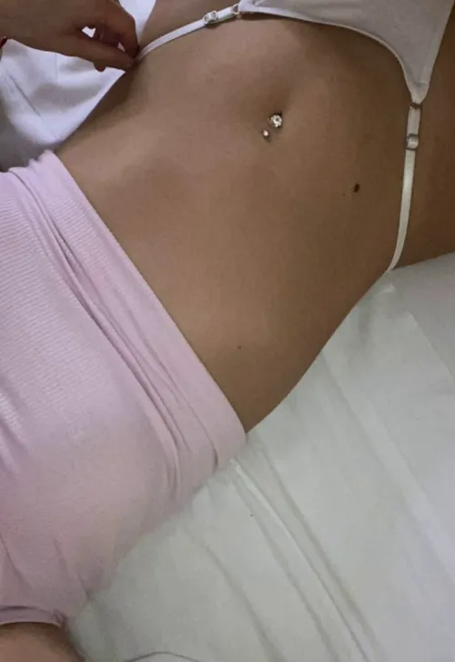 this tummy loves attention almost as much as me