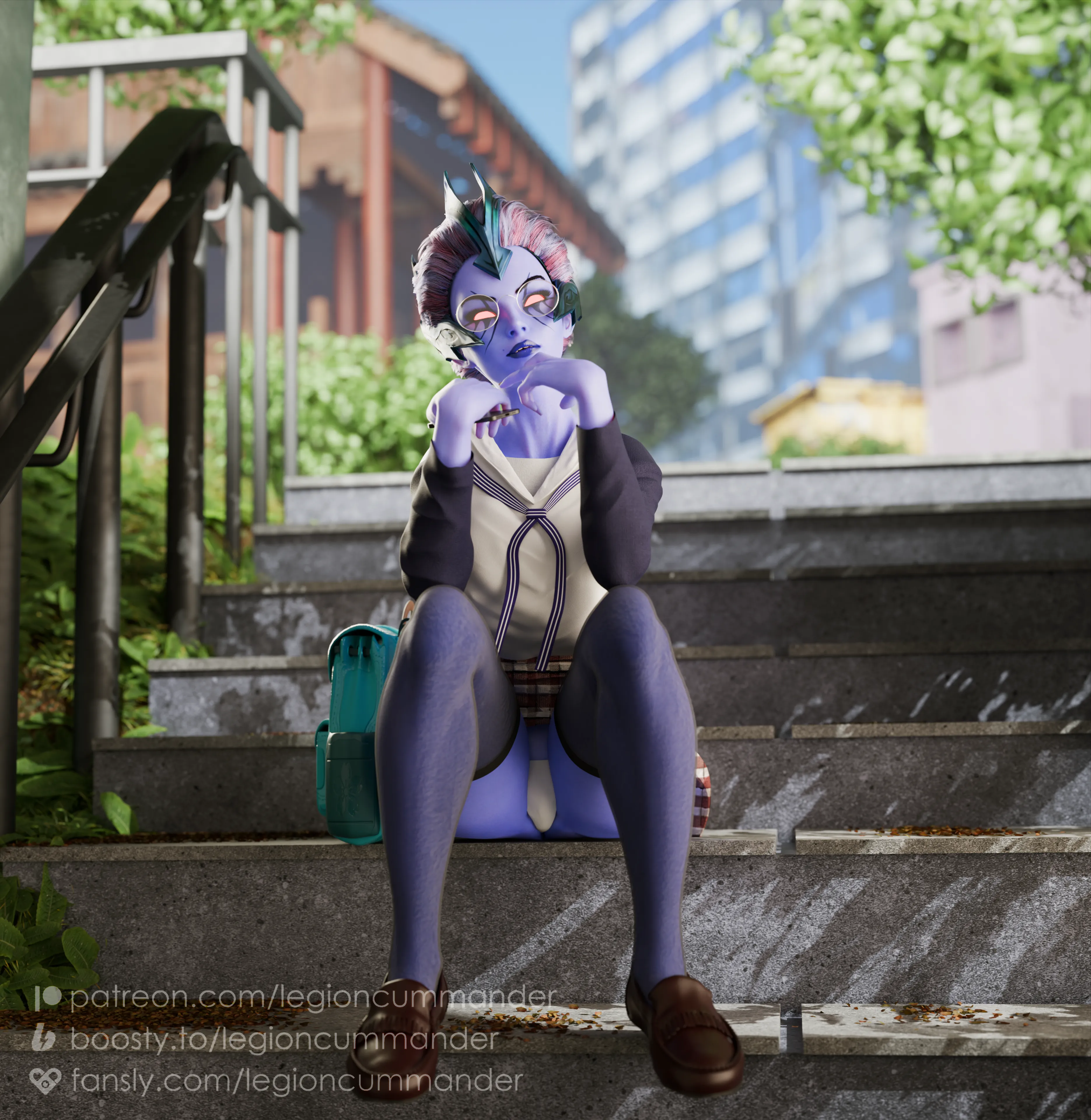 Vengeful spirit schoolgirl [Dota 2] (legioncummander)