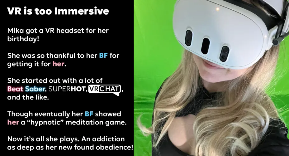 VR is too Immersive