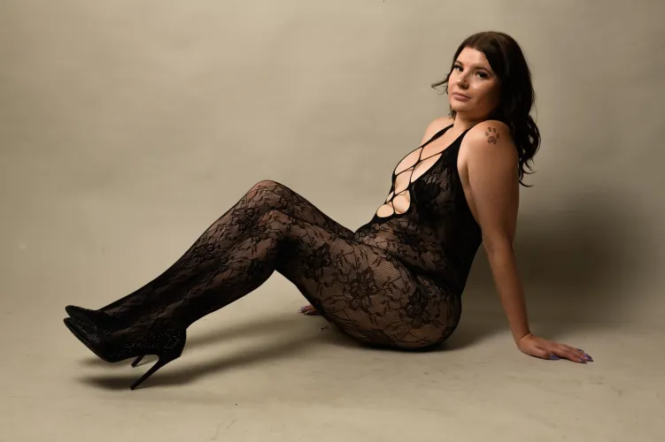 Wrapped in lace, ready to seduce you