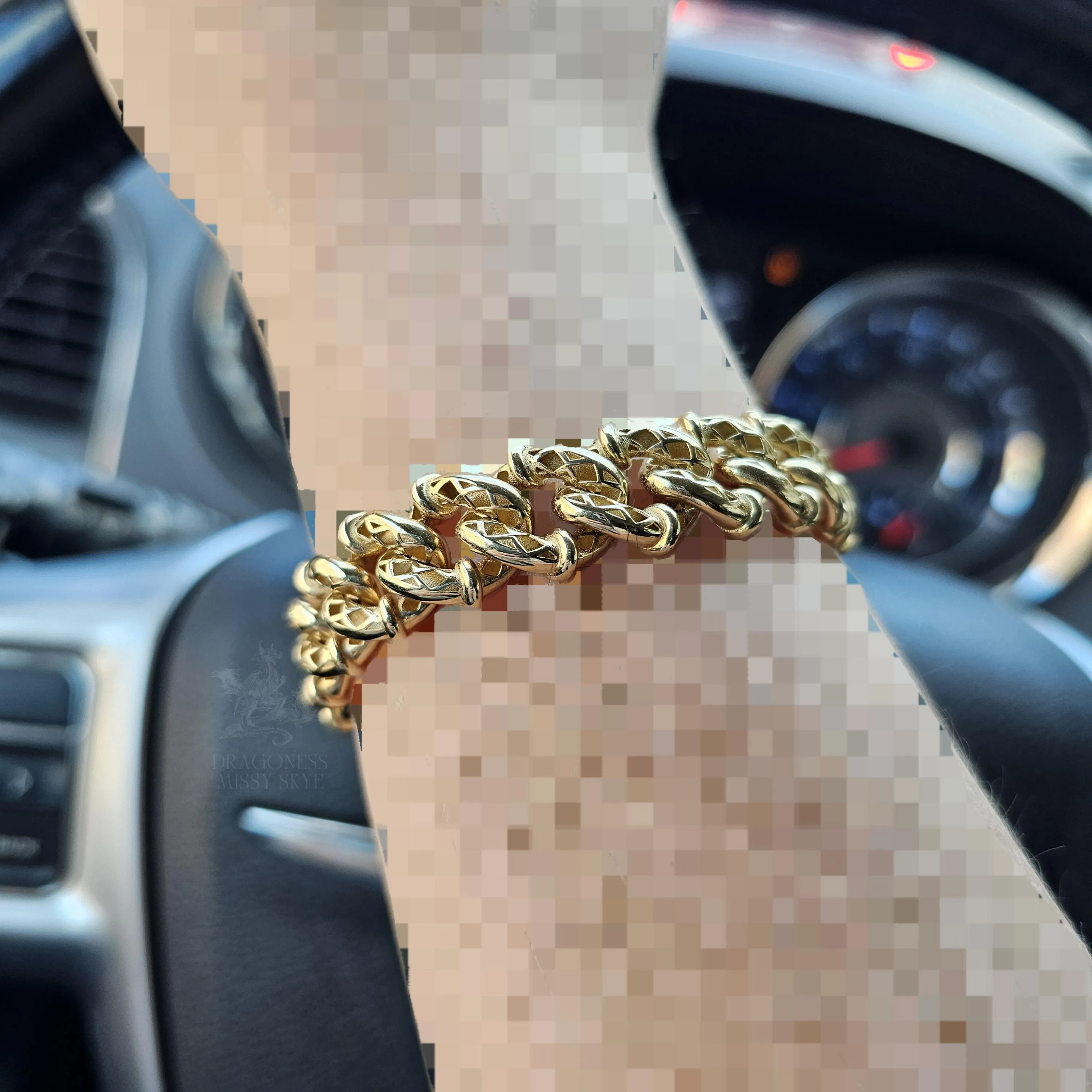 Honestly, you don't even deserve a glimpse of My glorious bracelet but I will allow it. I mean, you likely paid for part of it. 🤭😘 And you will likely do so again, and again, and again...