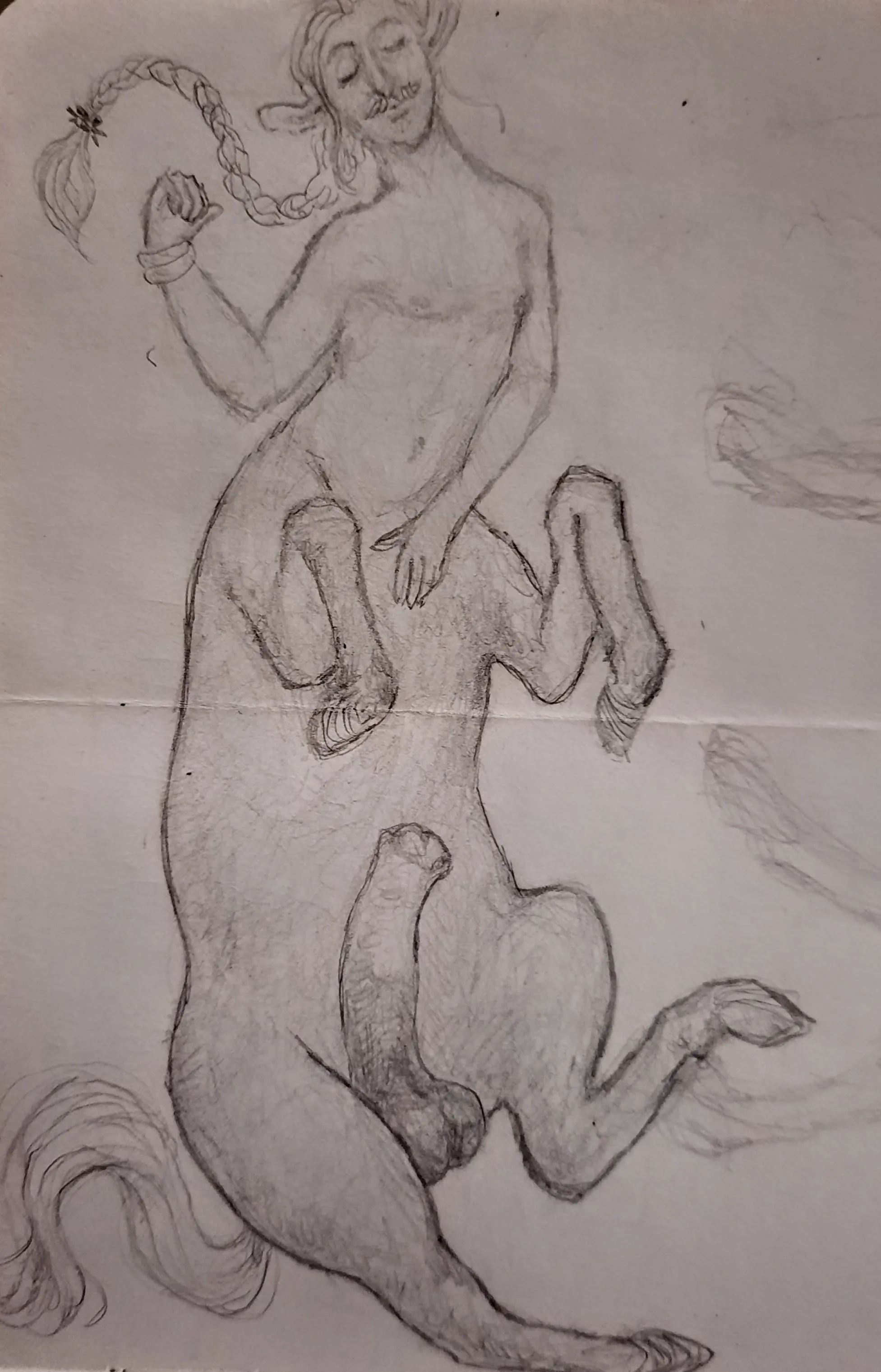 Big horse cock (art by me)