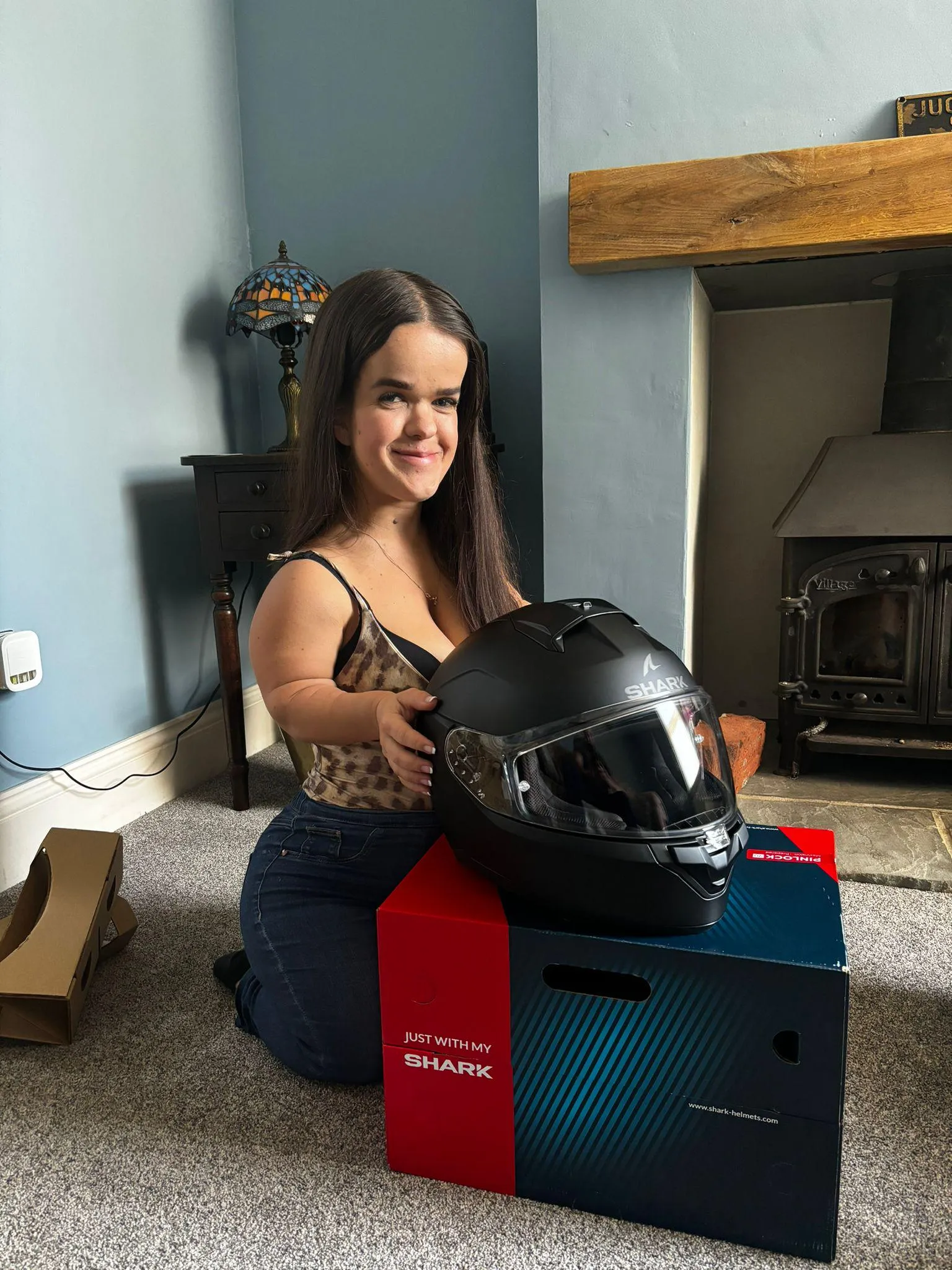 I couldn't afford an Arai 😞