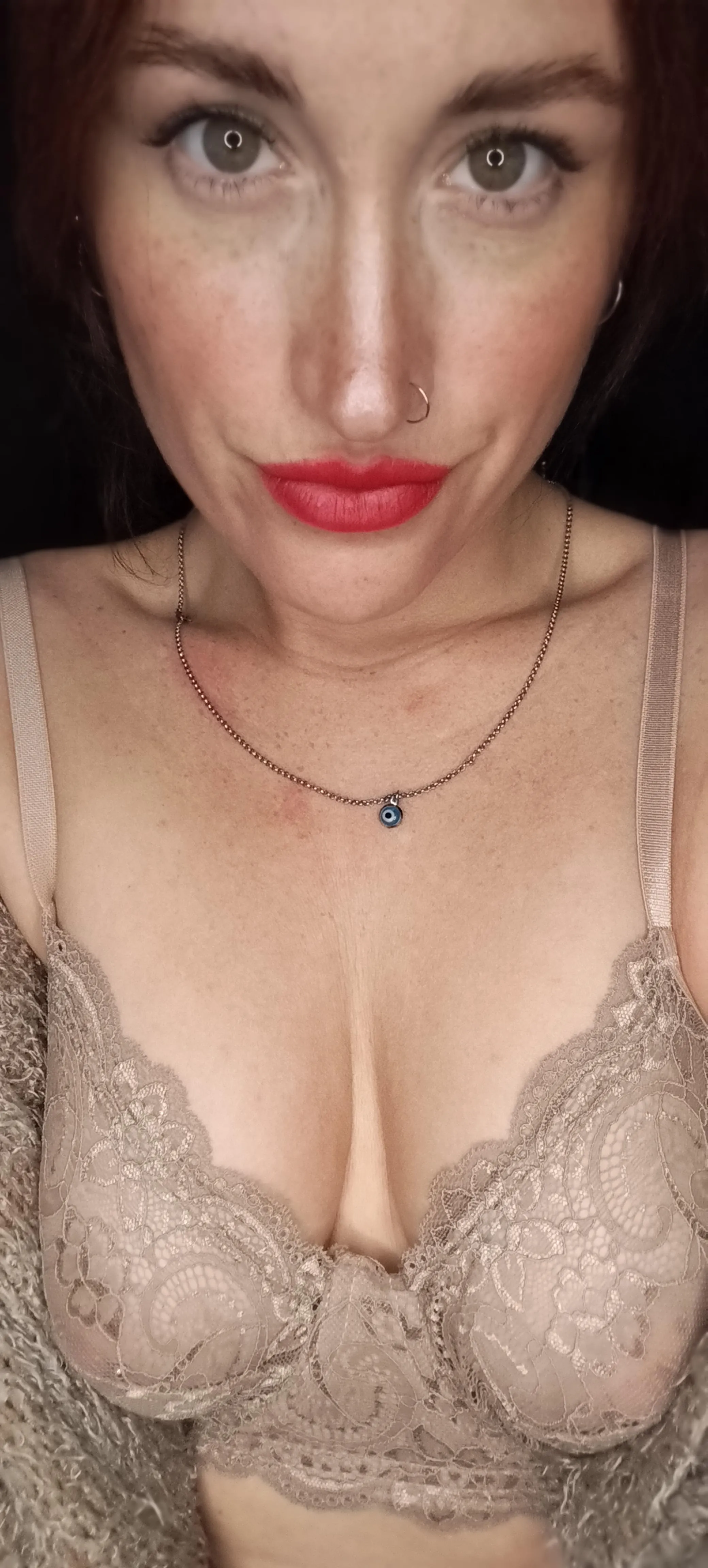 I invite you to count the freckles on my chest...