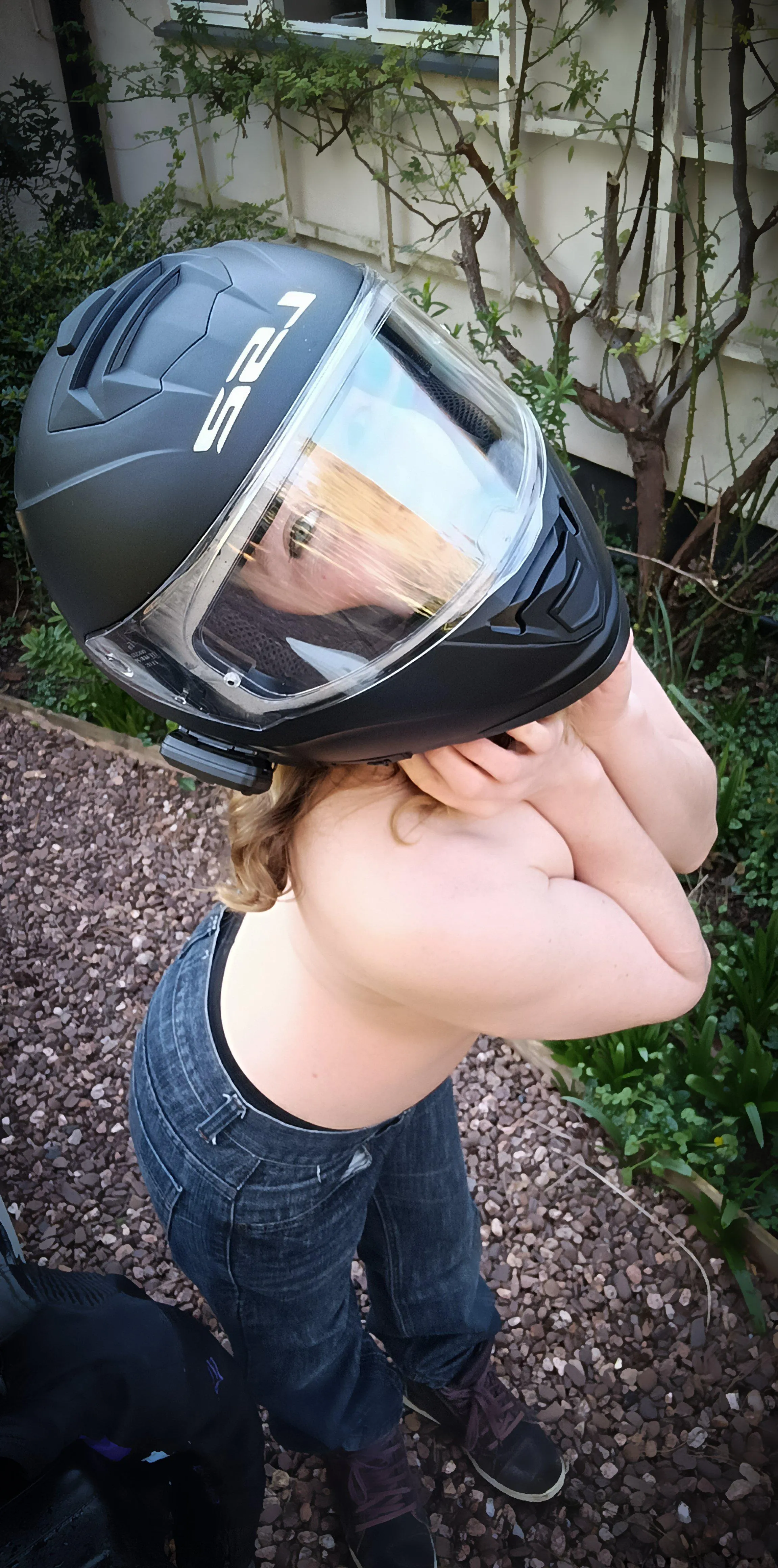 Ive never been fucked in my helmet