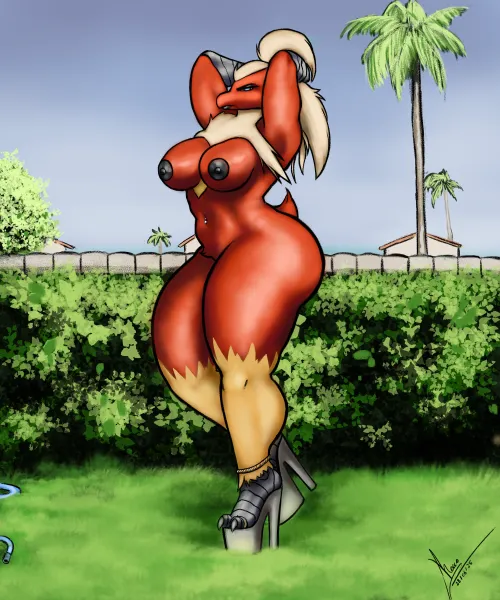 Red hot chicken chick (rokkofennec)