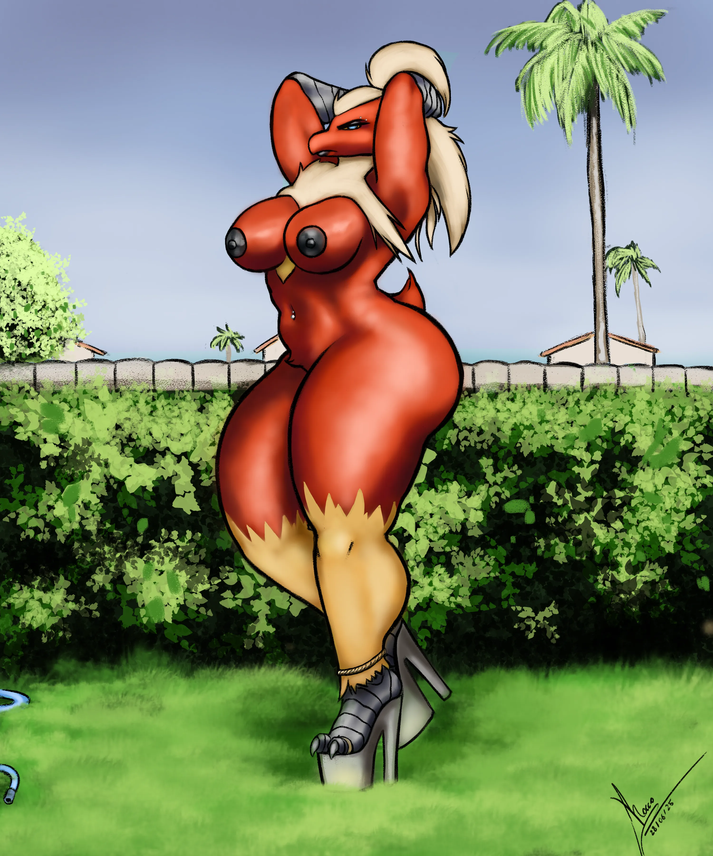 Red hot chicken chick (rokkofennec)