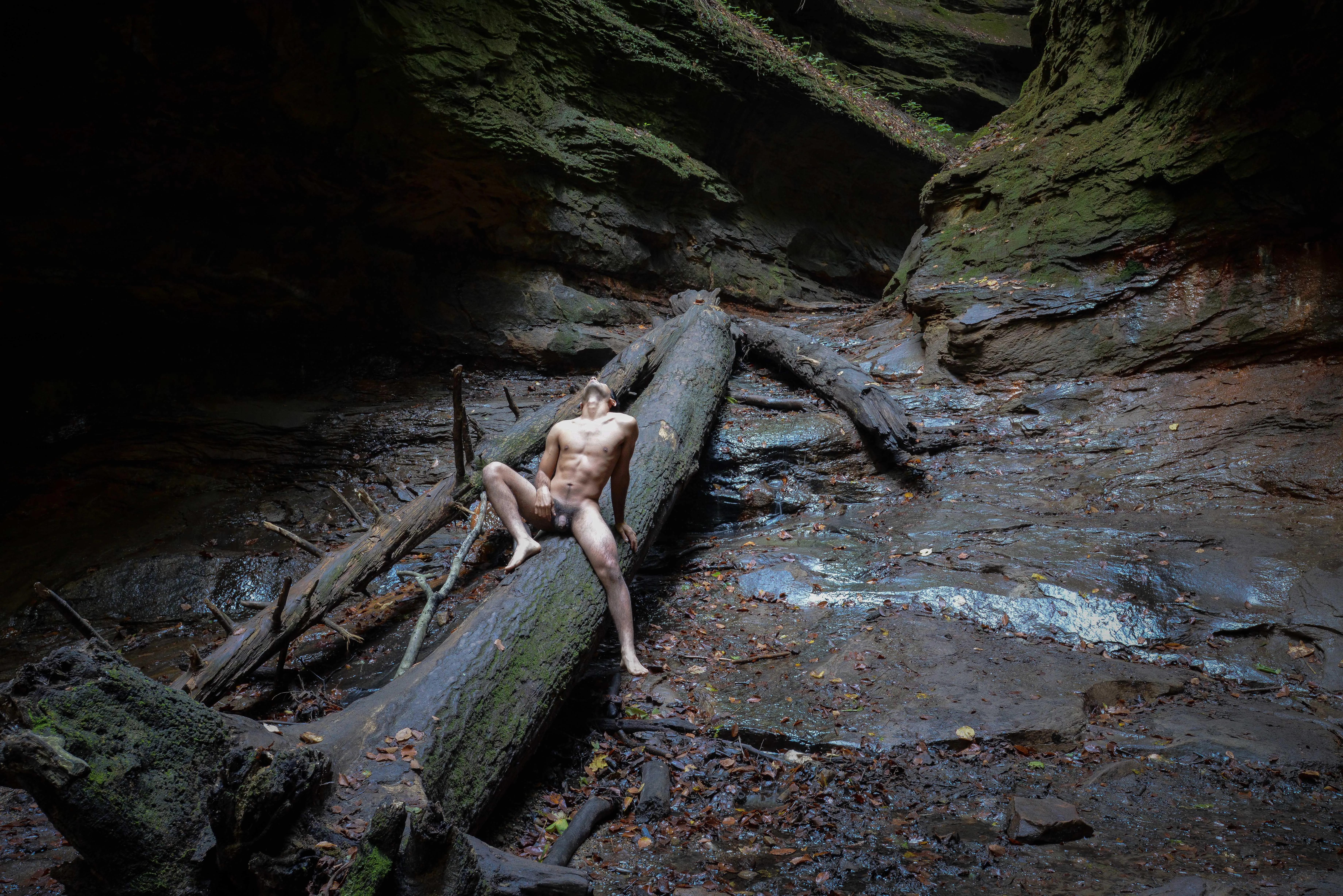 Self portrait - thoughts on the composition? should I explore color grading with it?