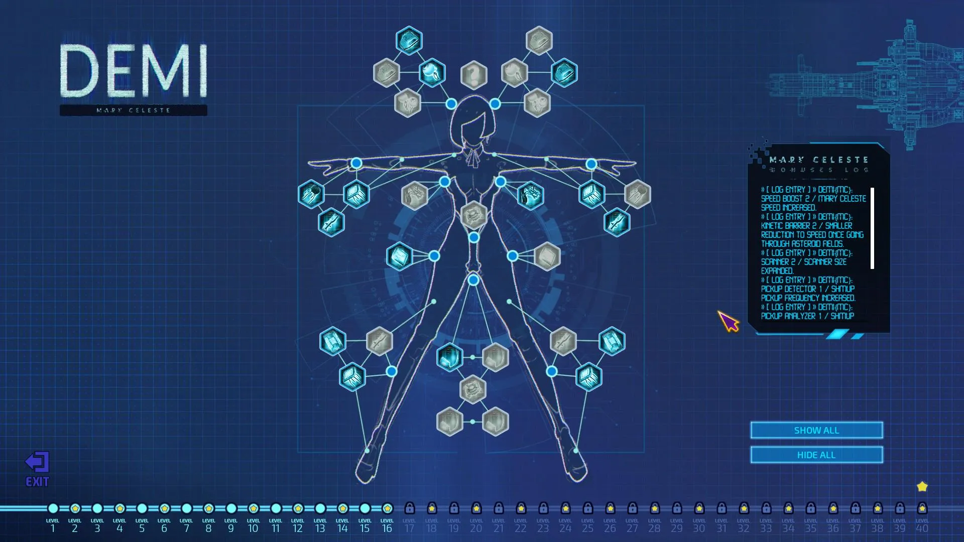 Are DEMI Mods Automatically Equipped?