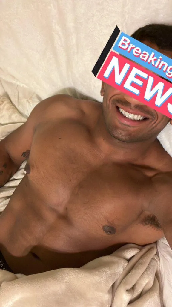 Athletic guy looking