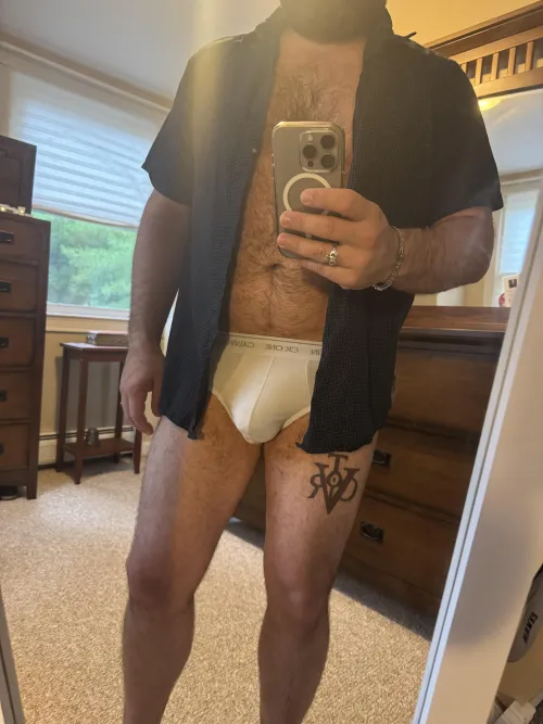 Getting ready for work