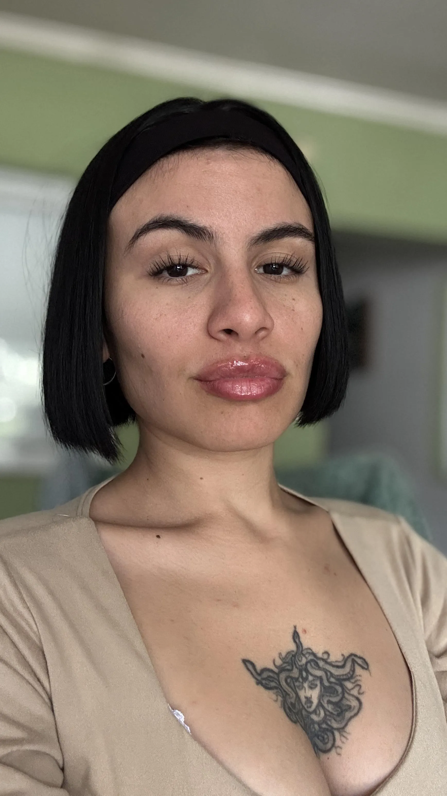 I put gloss on them ✨