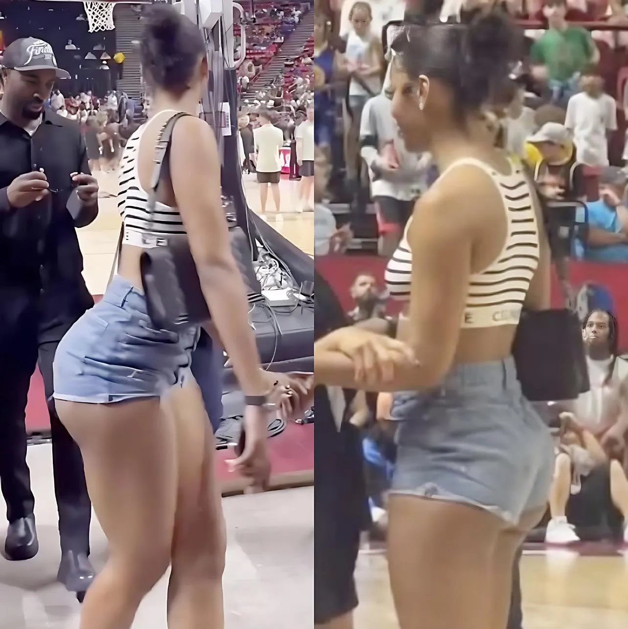 I wish she would wear these shorts again