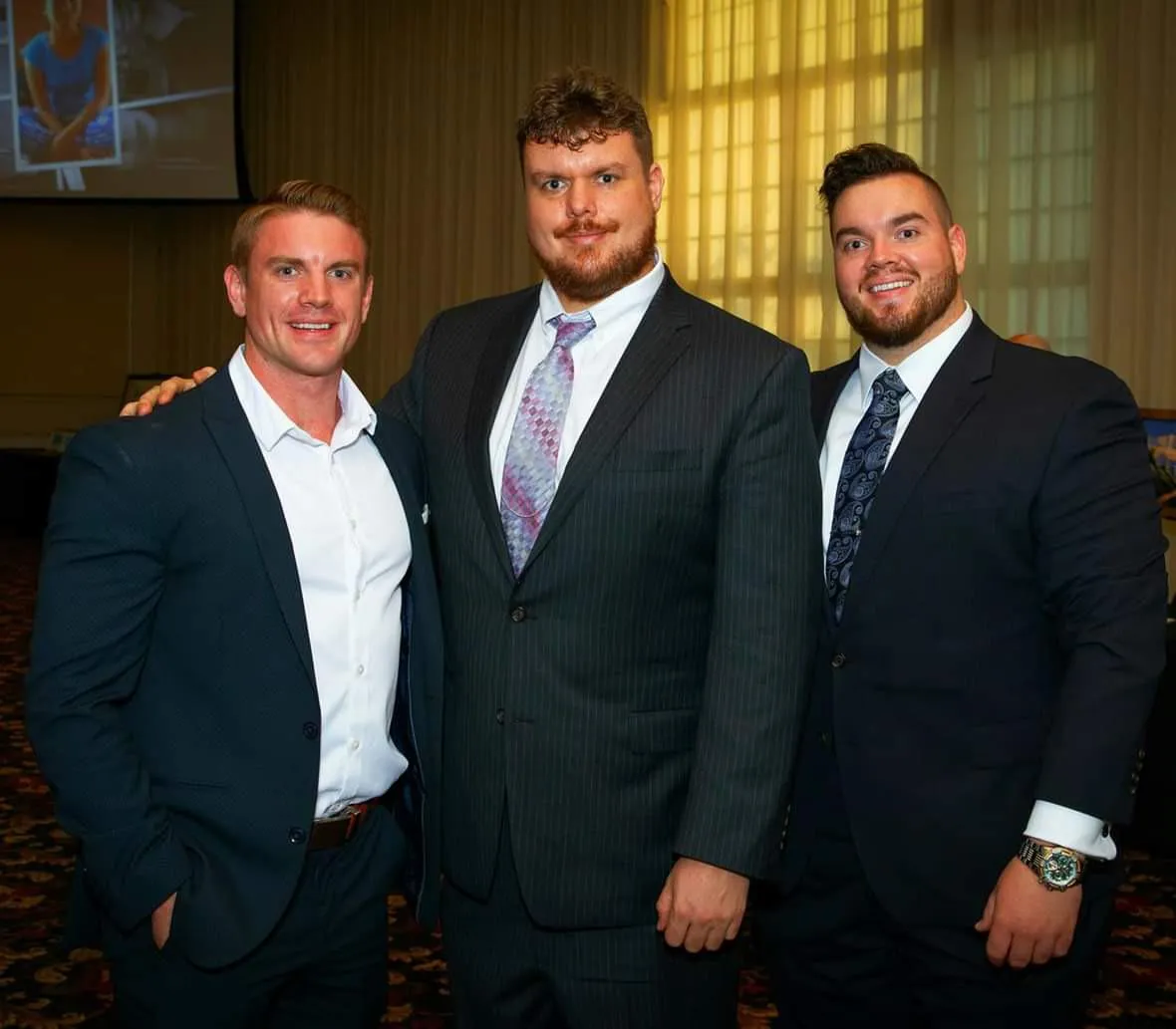 Kent and his younger brothers.