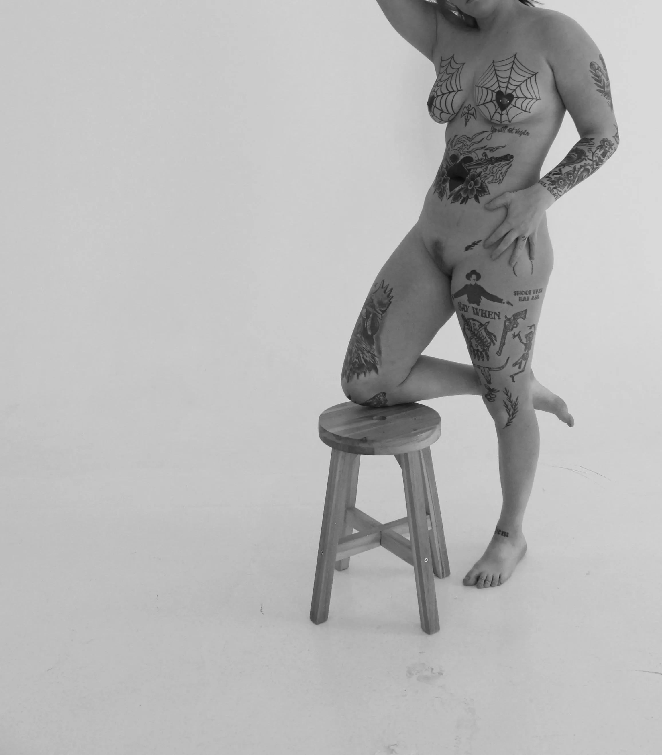 Loving my inked up tittes more and more each day