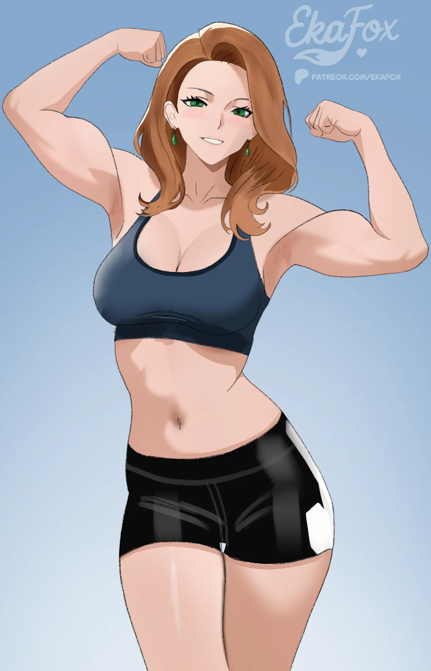 Muscle Mommy (Art by Me)