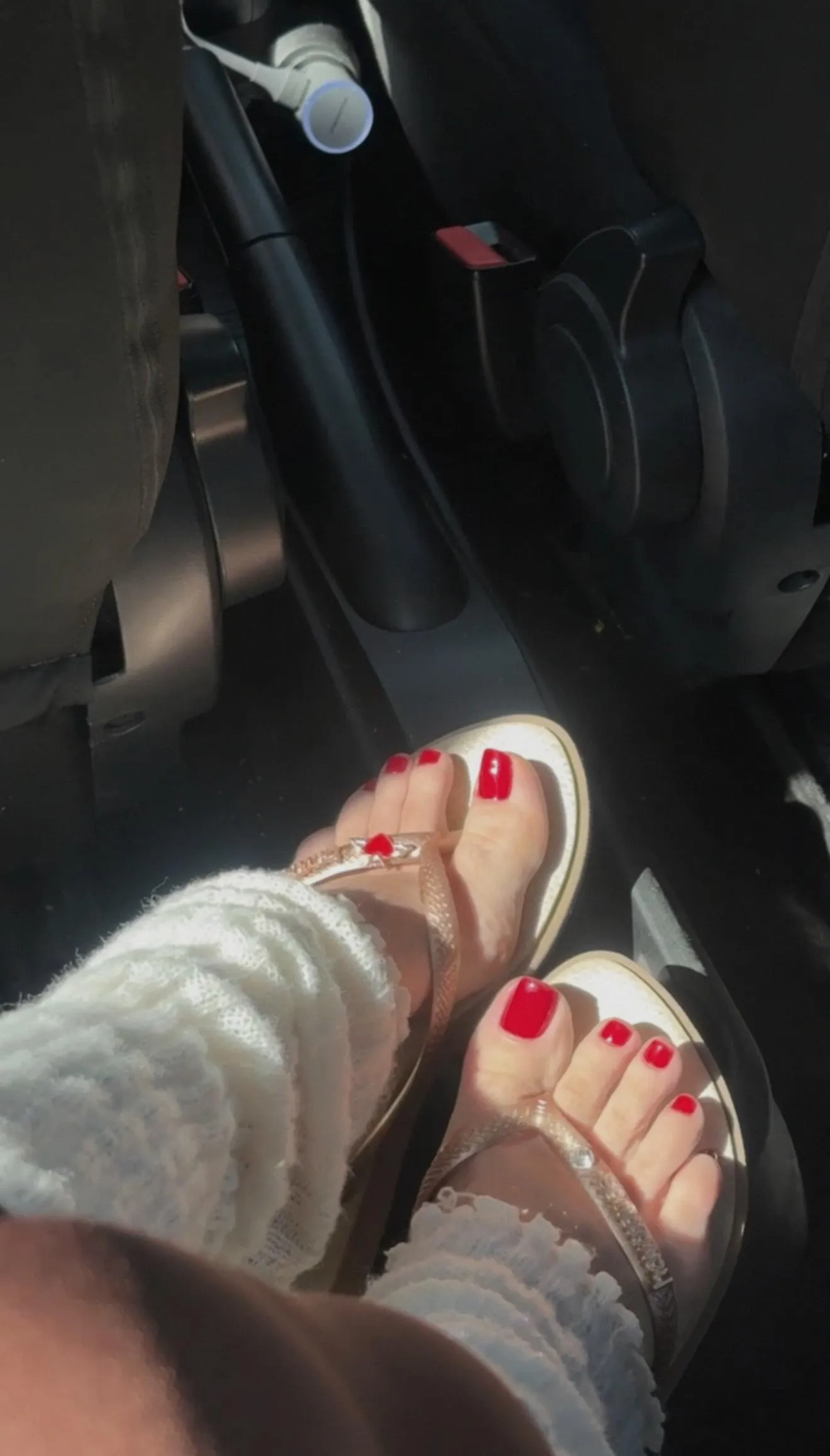 No face just feet let the rest stay a mystery