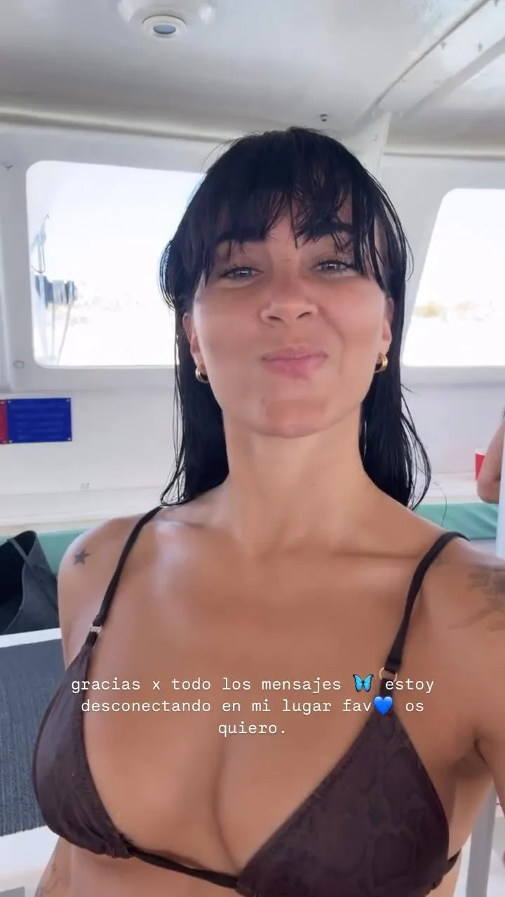 Nueva historia de Aitana en Instagram