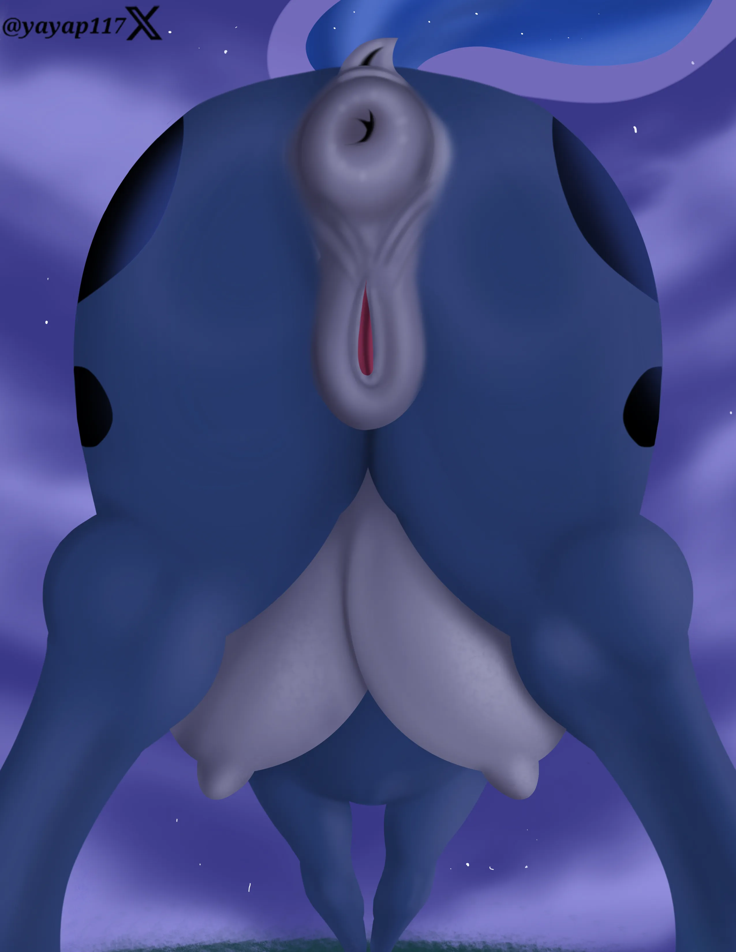 Princess luna (ych) art by me