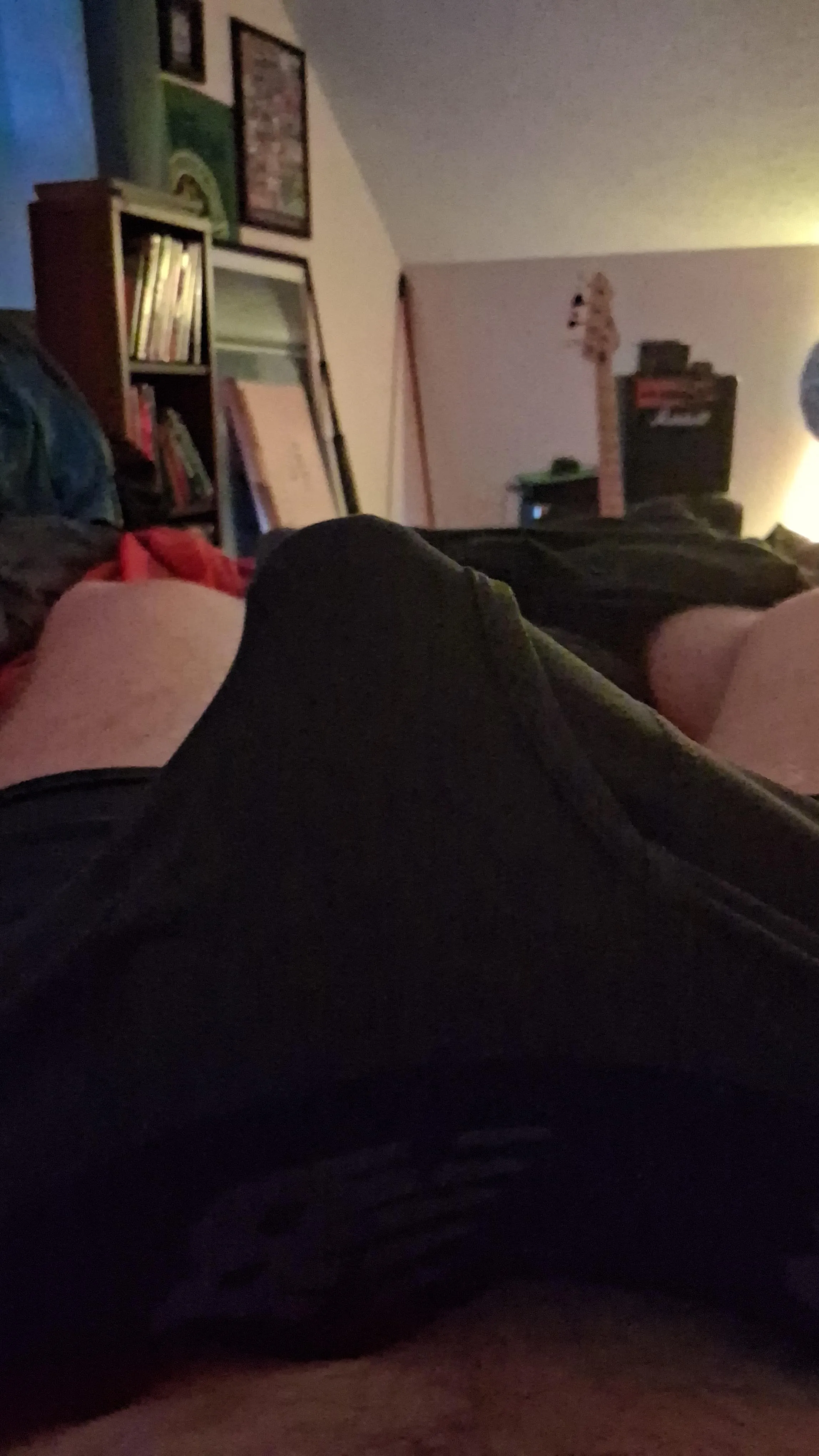 What would you do if when we hugged you felt my stick? [18]